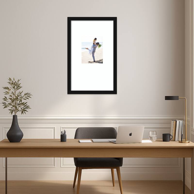 Avon Black Narrow Framed Picture Frame, Photo Frame