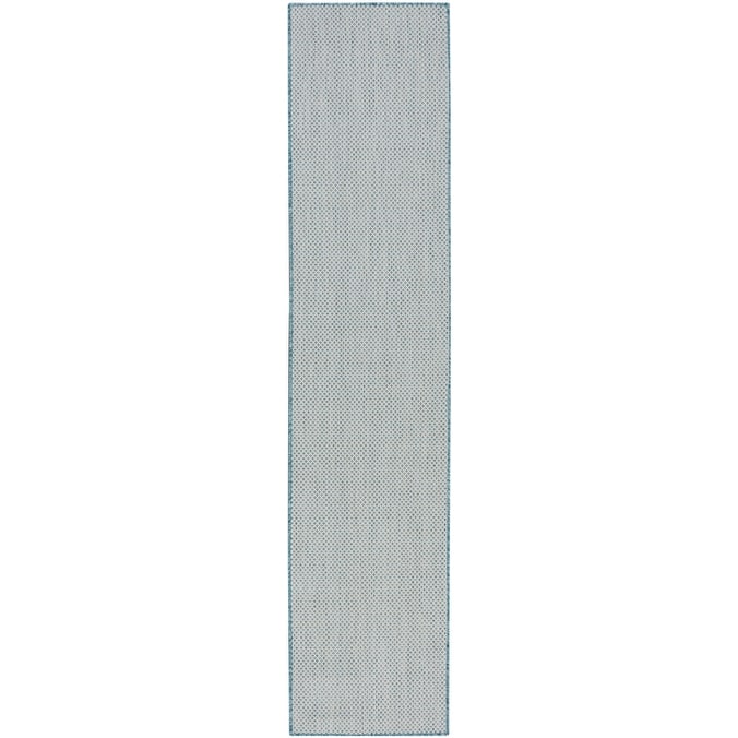 Nourison Courtyard Indoor/Outdoor Modern Geometric Area Rug