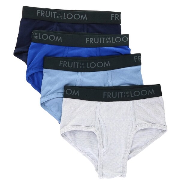 Shop Fruit of the Loom Men's Breathable Brief Underwear (Pack of 4) - Free Shipping On Orders ...