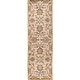 preview thumbnail 105 of 122, Patchway Handmade Classic Floral Wool Area Rug 2' 6" x 8' - Beige - Runner