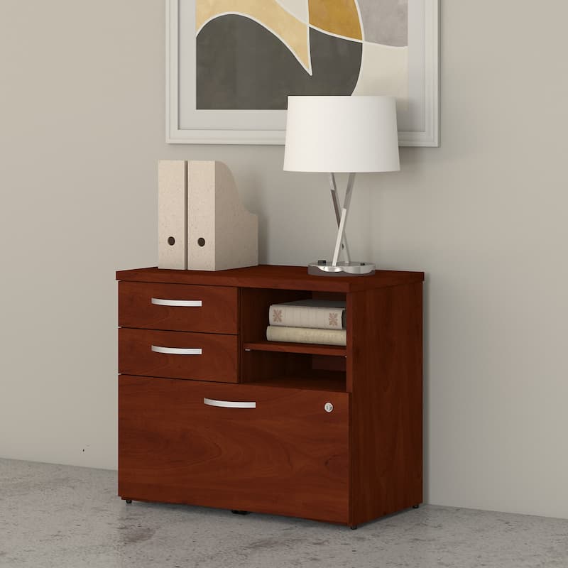 Studio C Storage Cabinet with Drawers by Bush Business Furniture