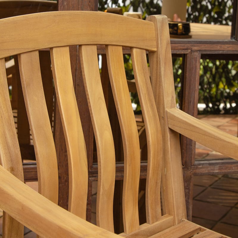 Cambridge Casual Sherwood 3-Piece Teak Outdoor Conversation Set