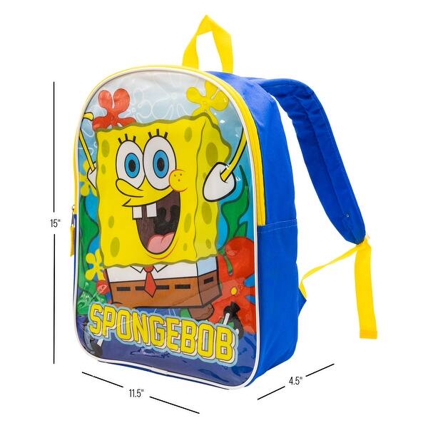 dimension image slide 0 of 22, Boys 15" Backpack with Padded Straps & Zip Compartment - Ideal Toddler Bookbag for School & Travel