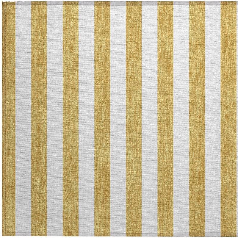 Almiro Stripe Weather Resistant Classic Meets Modern Outdoor Rug
