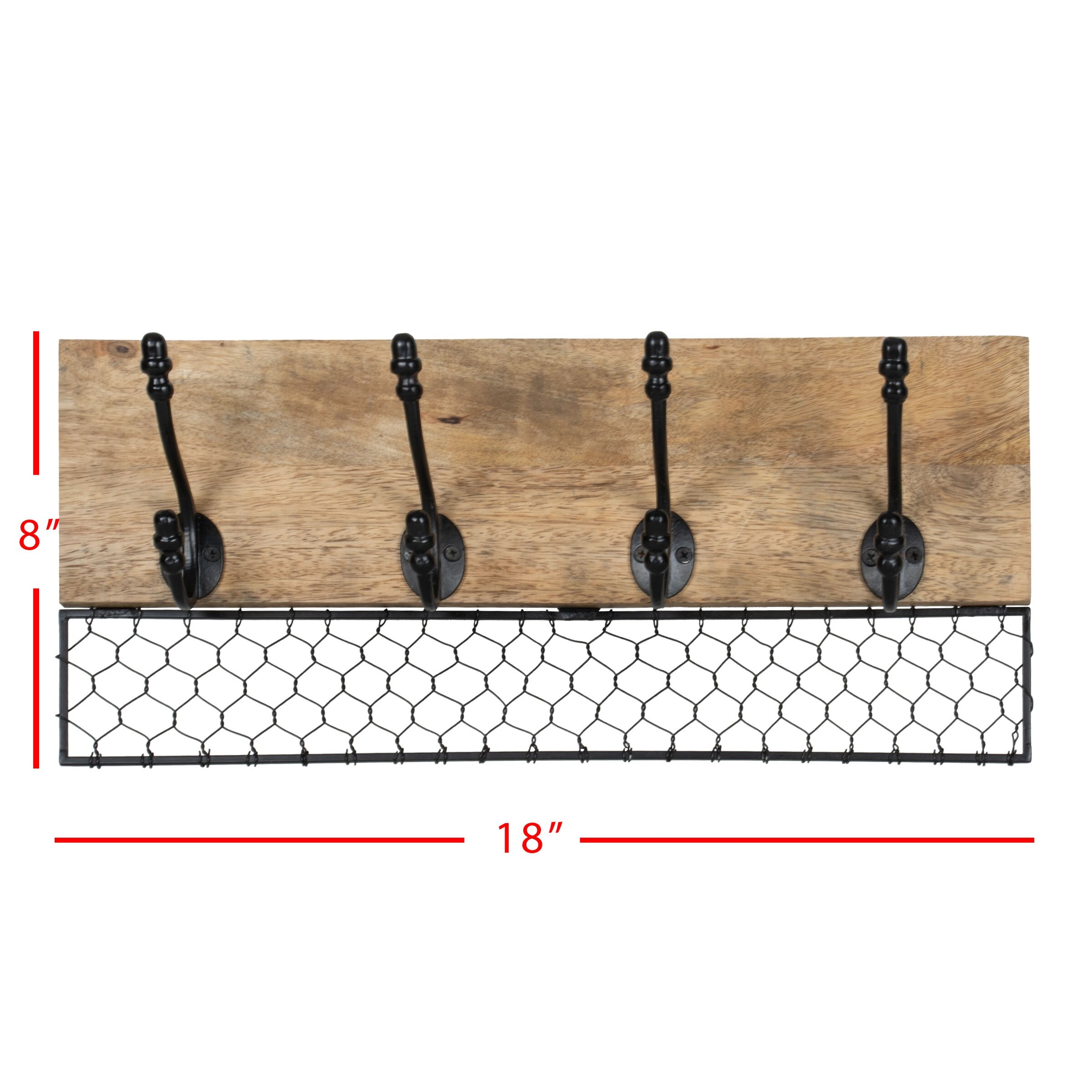 Garden best sale coat hooks