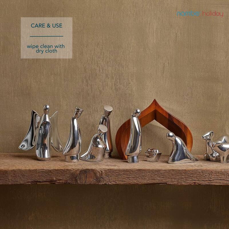 Nambe Nativity Angel - 7 Inch