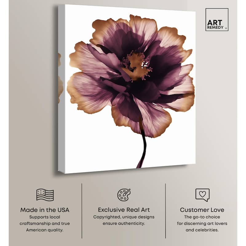 Lilac Blooming II Canvas by Art Remedy, Gallery Wrapped