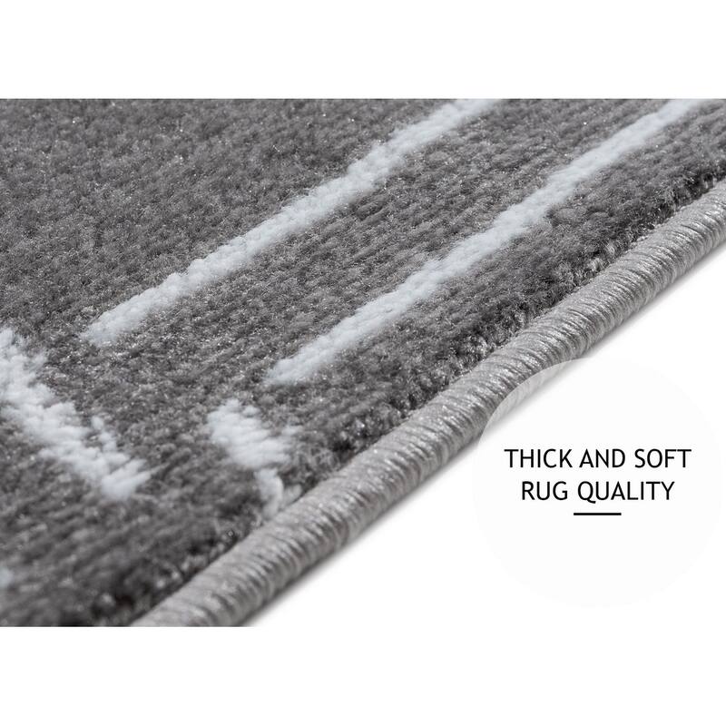 SUSSEXHOME Plaza Collection Stair Treads 100% Polypropylene 9" x 28"