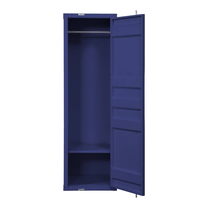 Metal Frame Wardrobe with Single Door