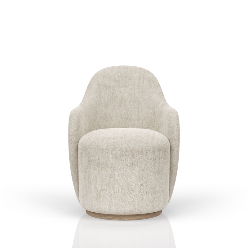 Cocoa And Swivel Barrel Chair