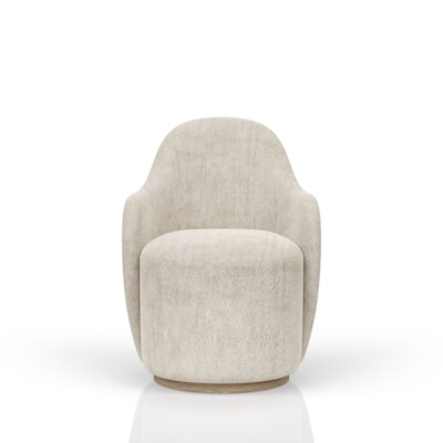 Cocoa And Swivel Barrel Chair