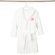 preview thumbnail 38 of 78, Sweet Kids 100% Polyester SUPER PLUSH Double Brushed Hooded Bathrobe with Pink Script Monogram
