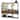 Madesa Garage Storage Rack with 6 Drawers and Hanging Spaces 82"L