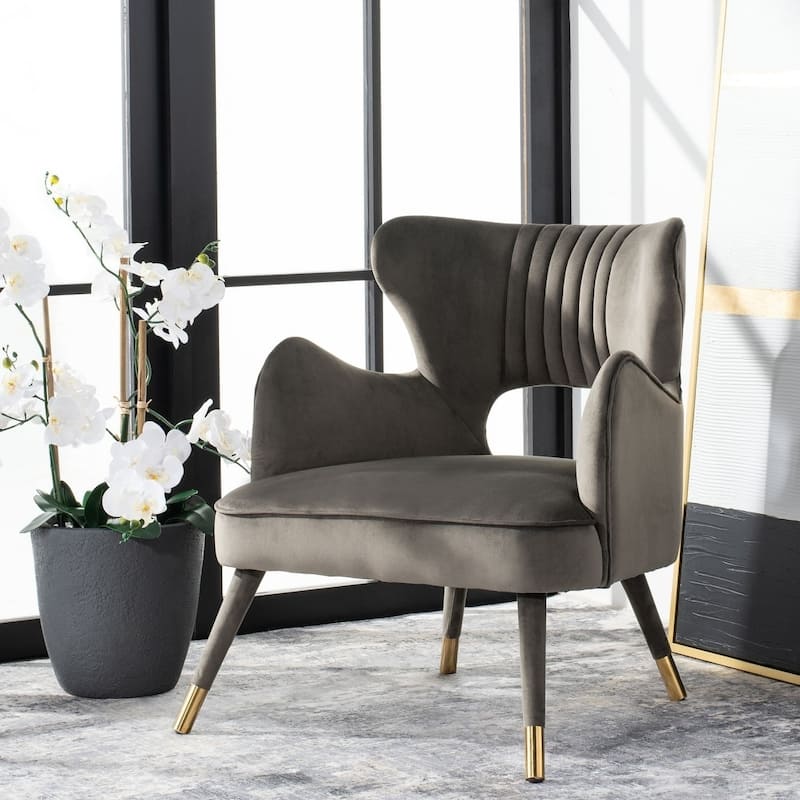 SAFAVIEH Blair Wingback Accent Chair - 29.5" x 30.3" x 32.3"