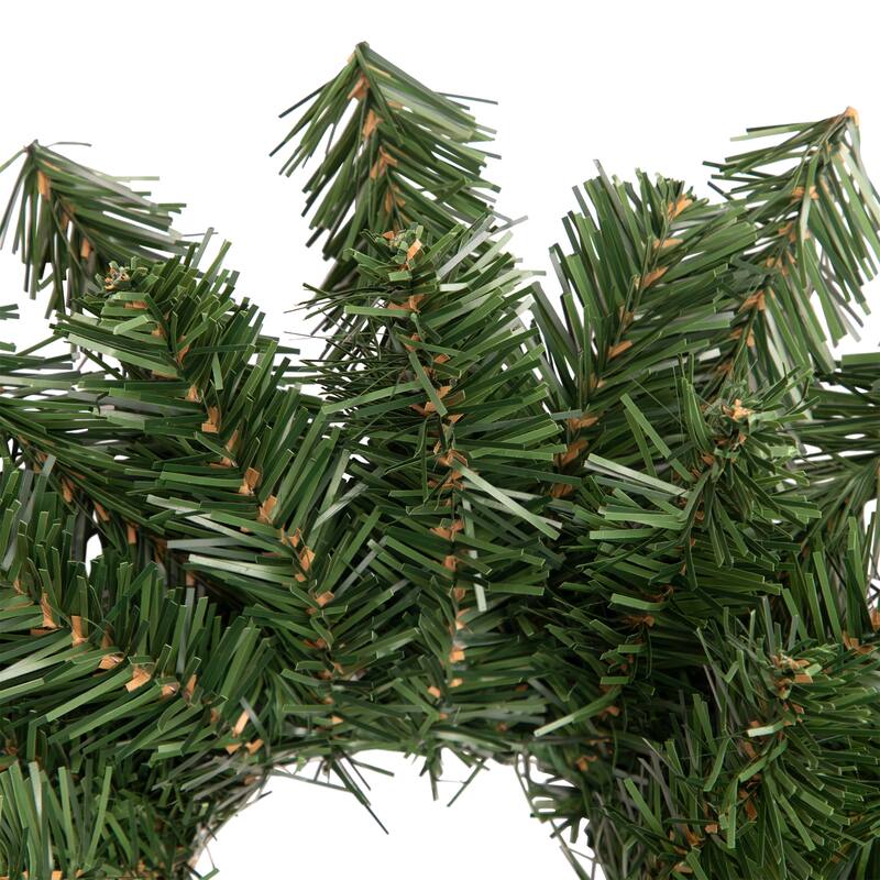 Deluxe Dorchester Pine Artificial Christmas Wreath - Unlit