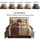 preview thumbnail 77 of 81, Nanshing Daniella 7-Piece Modern Geometric Comforter Set