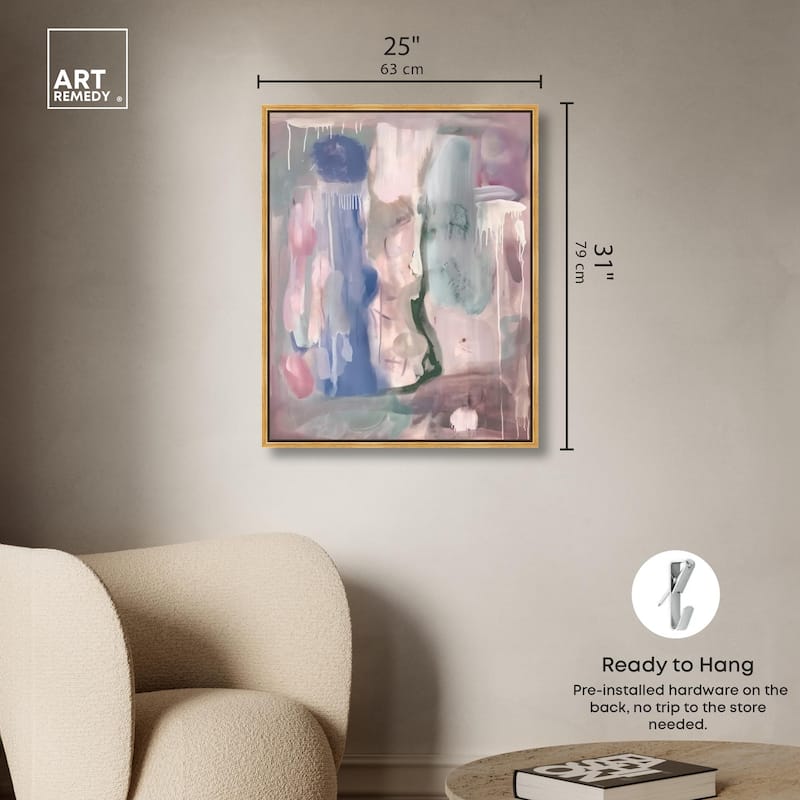 Silk and Satin II Canvas by Art Remedy