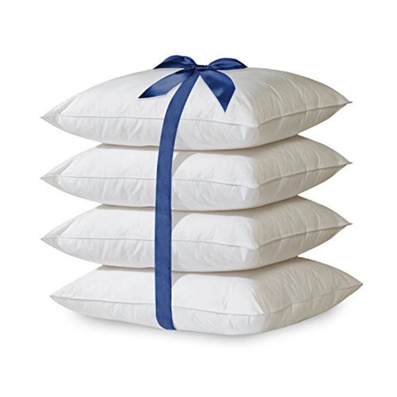 2-Pack Hypoallergenic Down-Alternative, Bed Pillows - Specialty - Set of 4