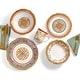preview thumbnail 3 of 4, Euro Ceramica Duomo 16 Piece Dinnerware Set (Service for 4)
