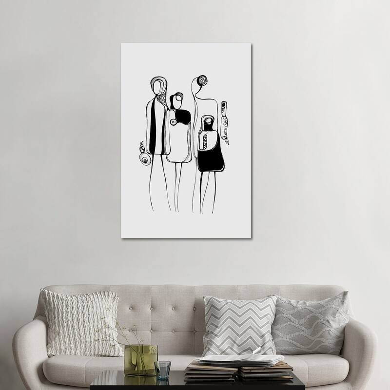 iCanvas "Pod People V" by Soul Curry Art & Illustrations Canvas Print - 48x32x1.5