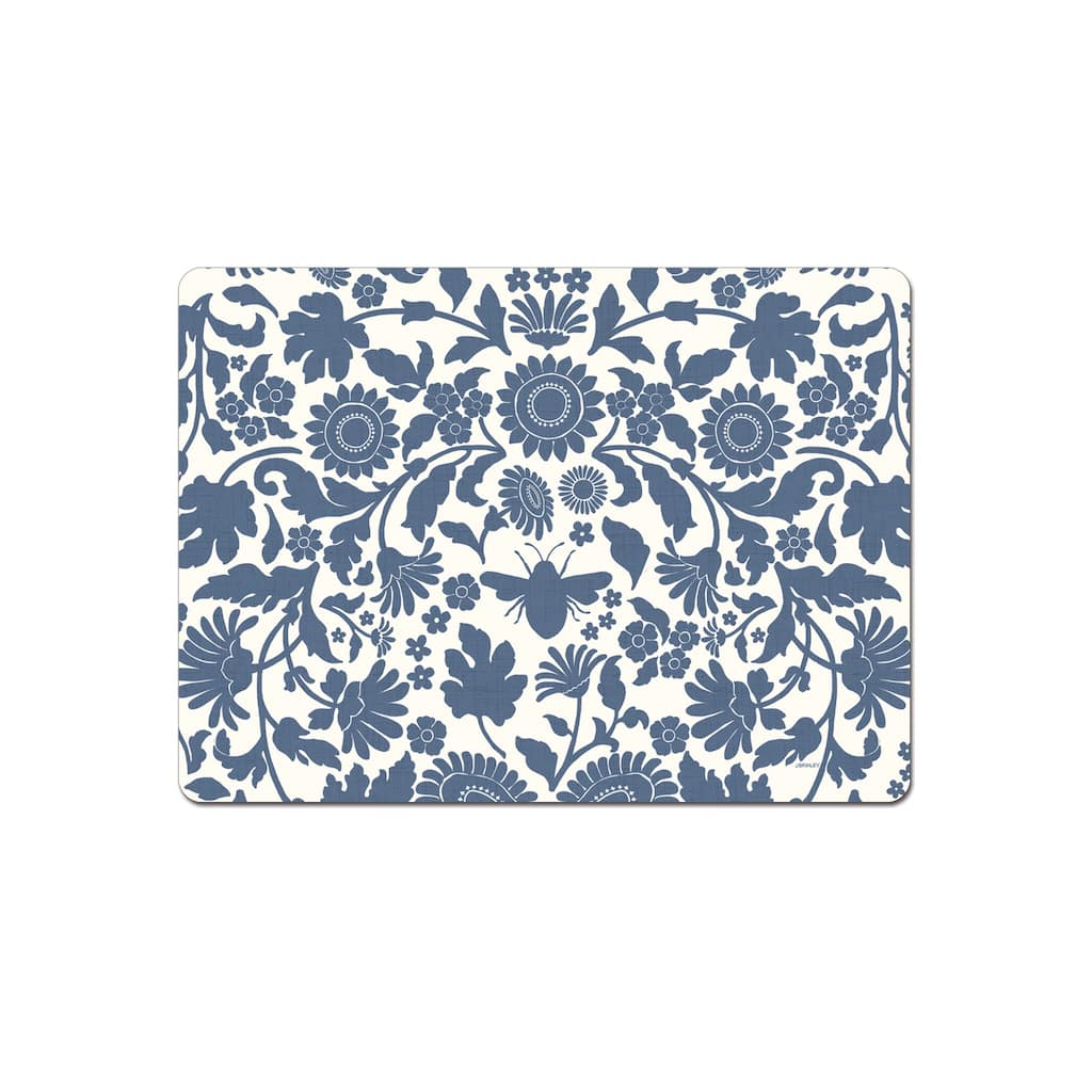 Hardboard Placemat, Vintage Floral, Set of 2
