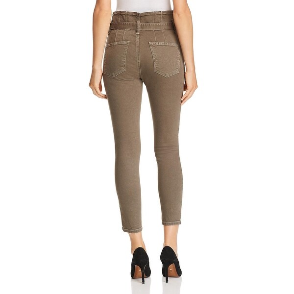 ladies skinny cropped jeans