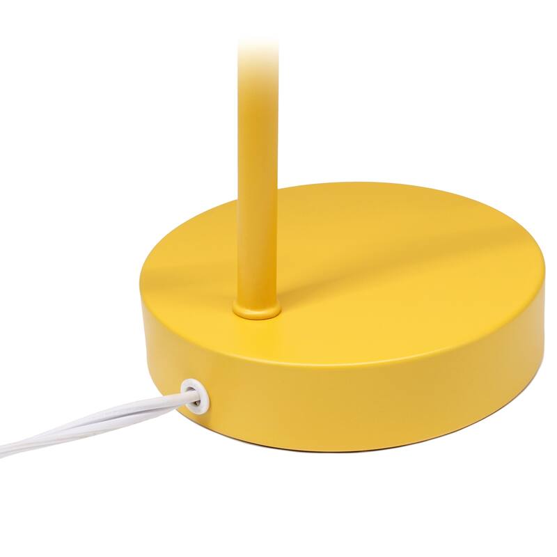 Gooseneck Desk Lamp with Cone Shade - 15.25" - Yellow