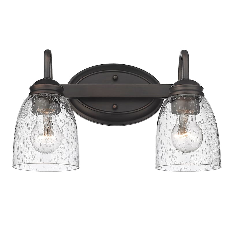 Parrish 2 Light Bath Vanity - Rubbed Bronze