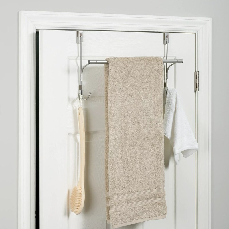 Over the door towel rack bed best sale bath and beyond