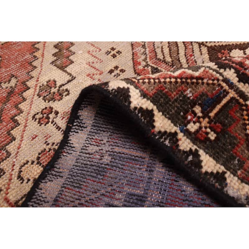 ECARPETGALLERY Hand-knotted Antalya Vintage Dark Copper Wool Rug - 4'5 x 6'7