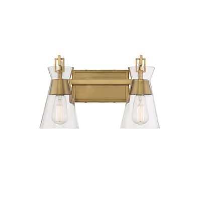 Savoy House 8-1830-2 Lakewood 2 Light 16" Wide Bathroom Vanity Light