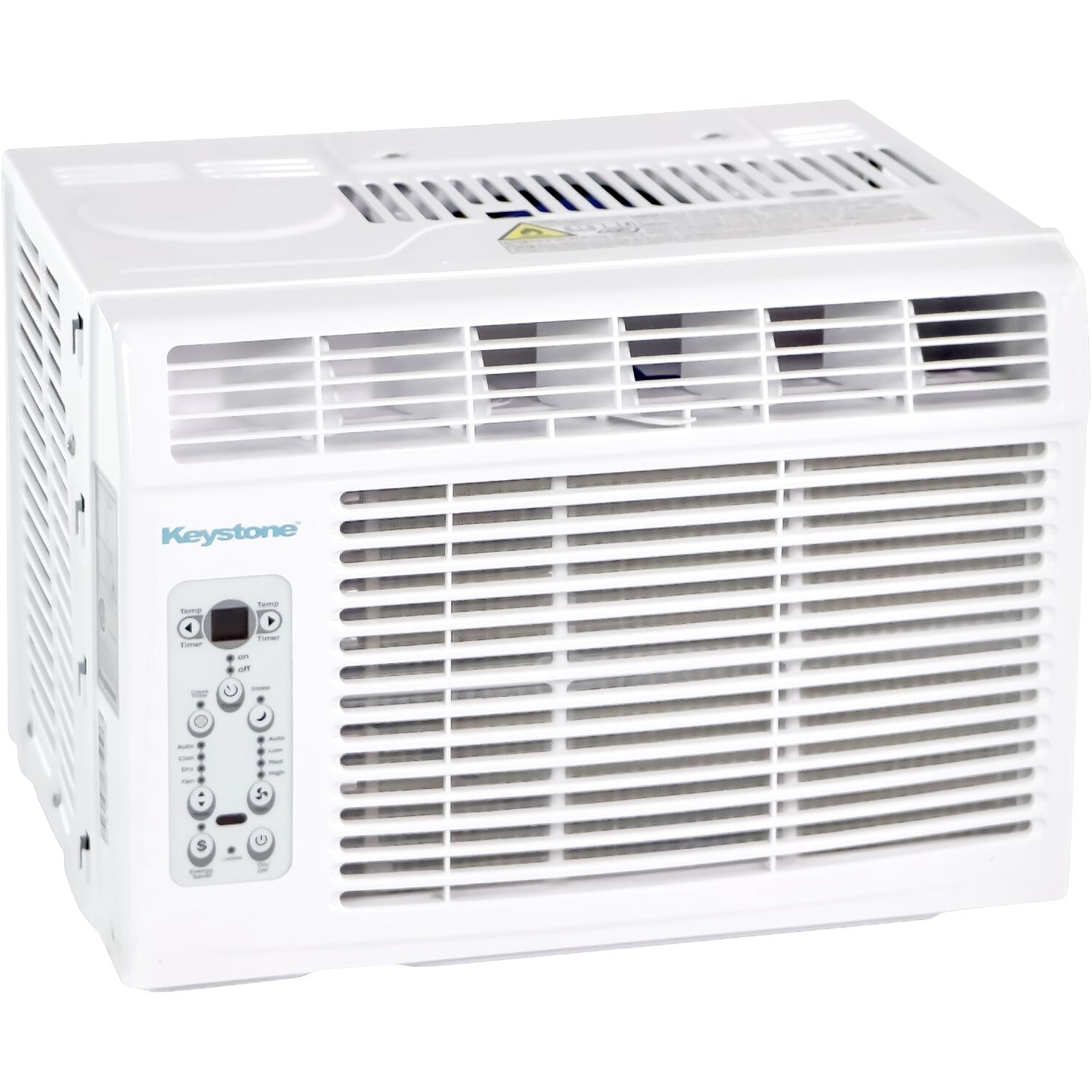 Keystone 12,000/11,600 BTU 230V Window/Wall Air Conditioner with 11,000 BTU Supplemental Heat Capability