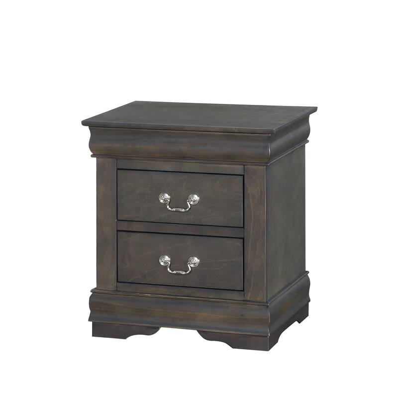 2-Drawer Solid Wood Bachelors Chest, Storage Cabinet for Bedroom, Living Room, Children's room