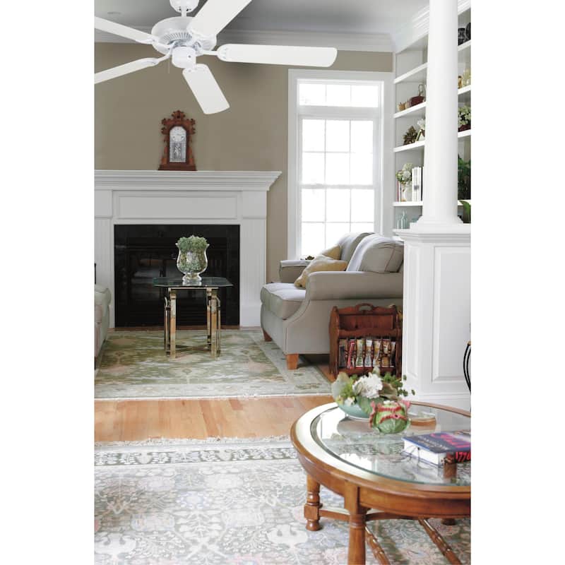 Westinghouse Lighting Contractor's Choice 52-Inch 5-Blade Black Indoor Ceiling Fan