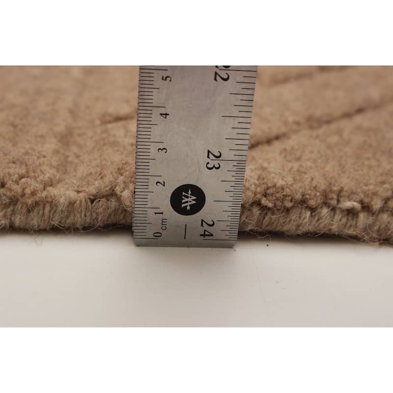 Kashkuli Gabbeh Tan Rug 5'3" x 7'3" - 5'3 x 7'3