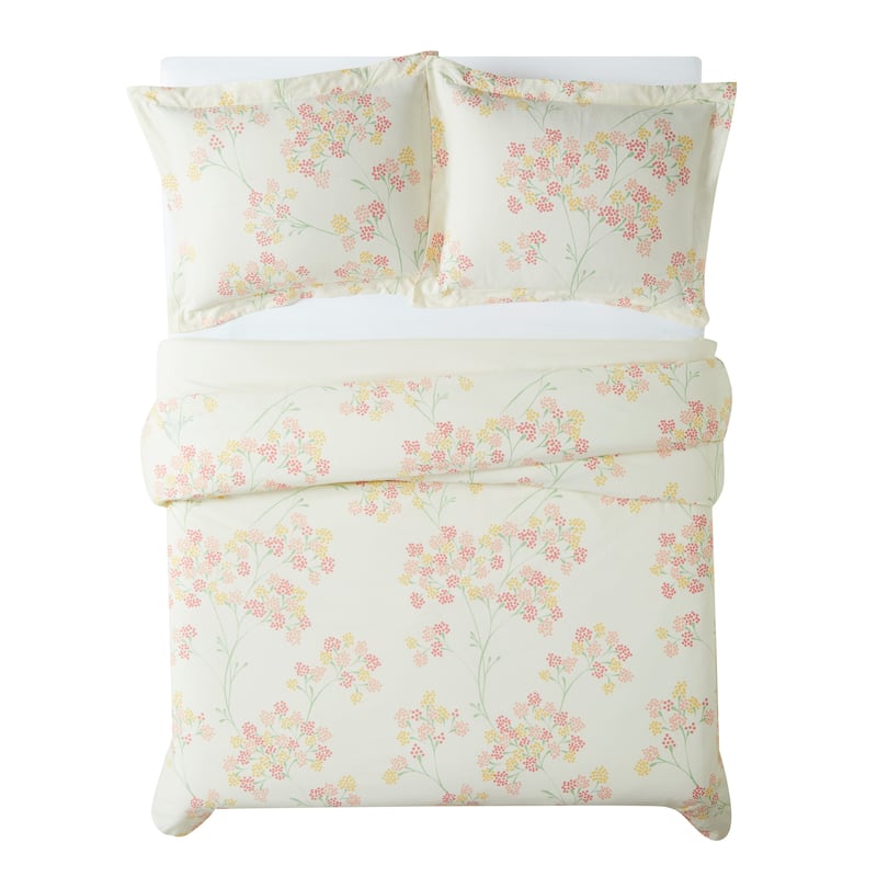 Brooklyn Loom Vivian 3 Piece Duvet Cover Set