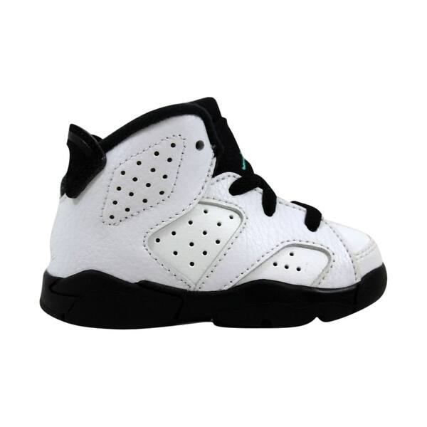 Shop Nike Toddler Air Jordan Vi 6 Retro Bt White White Hyper Jade Black 384667 122 Overstock 27877006