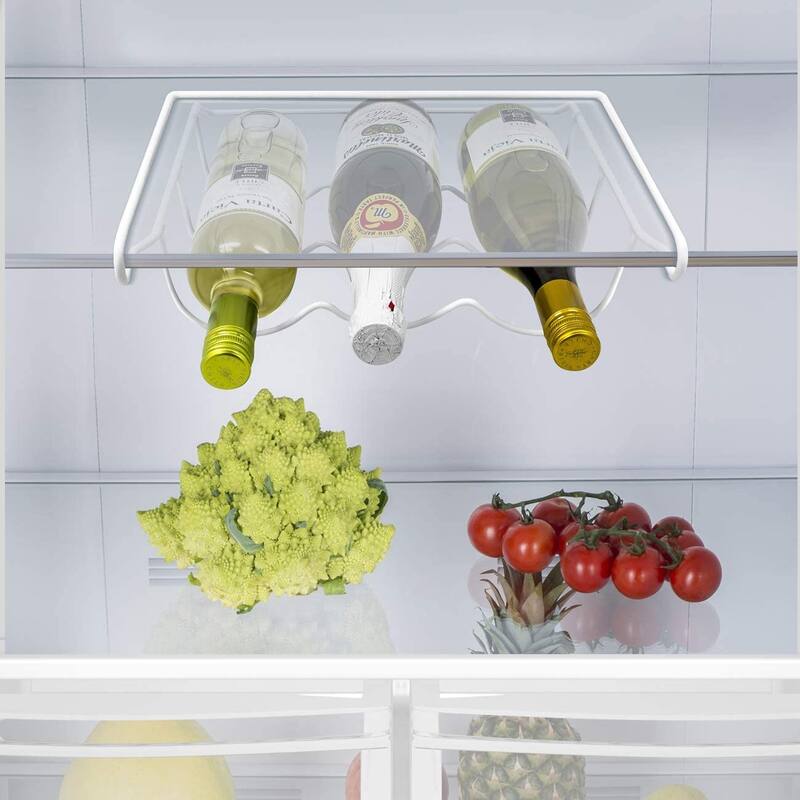 Sorbus 3 Bottle Refrigerator Wine Bottle Rack