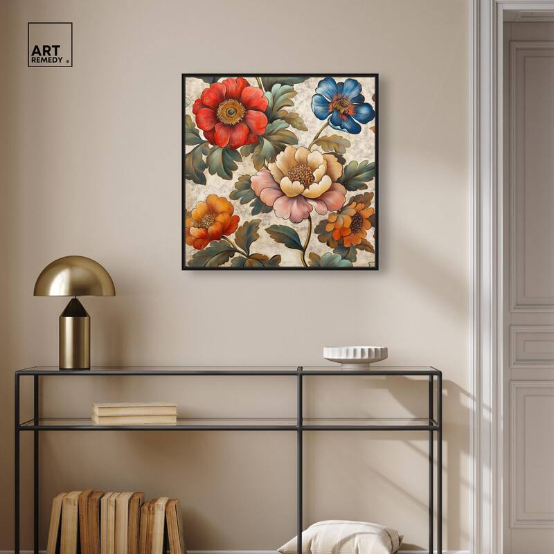 Golden Gardenia II Canvas by Art Remedy