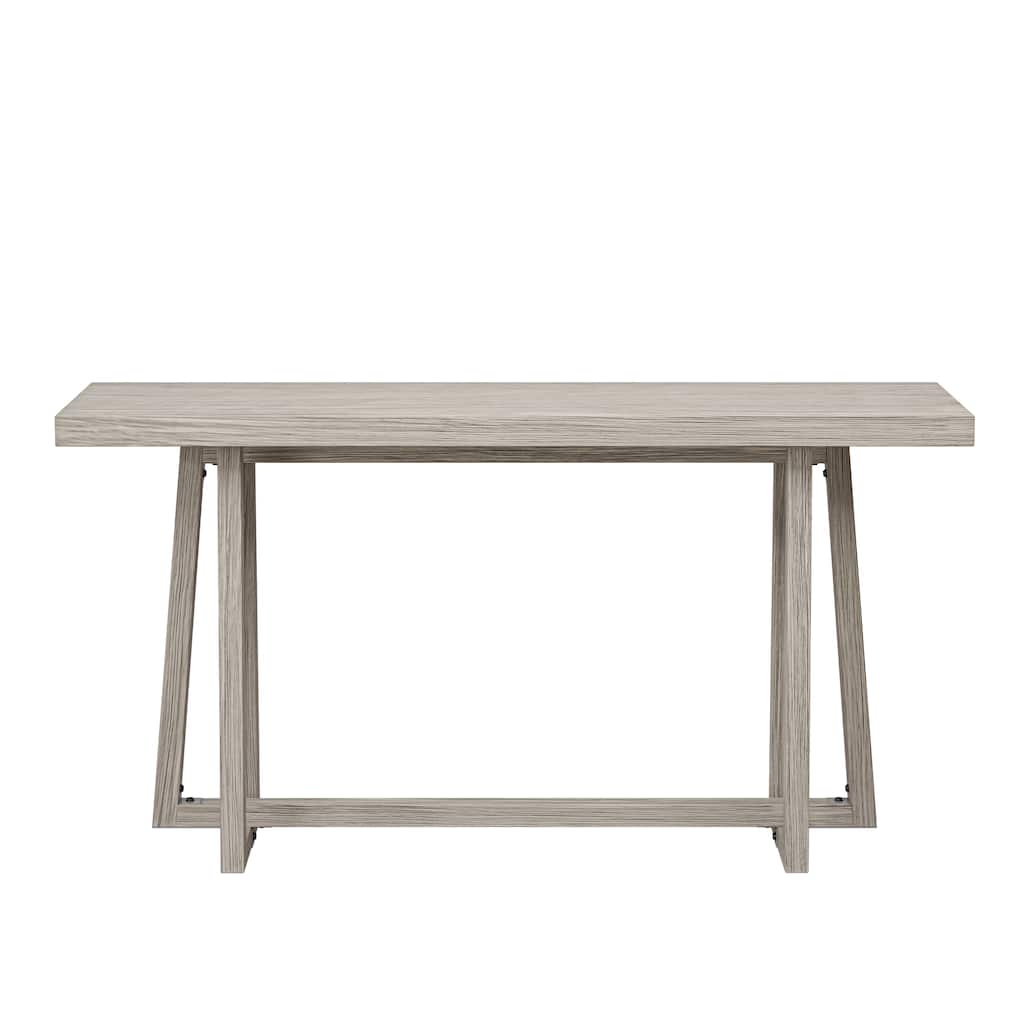 59.84" Narrow Long Console Table, Indoor/Outdoor Rectangular Entryway Sofa Table for Patio, Entrance, Hallway, Living Room