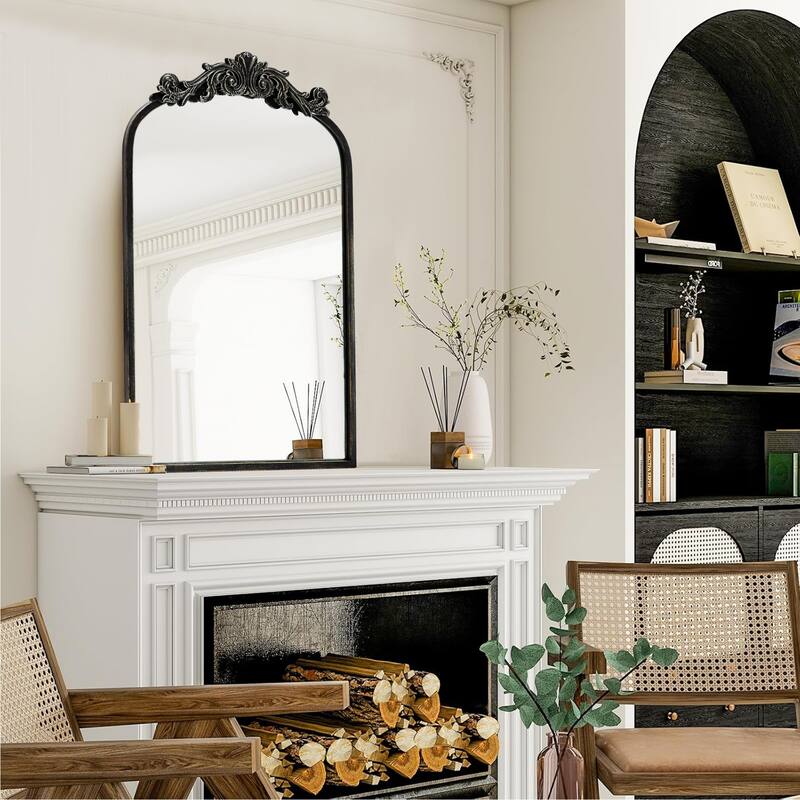 Traditional Baroque Ornate Wall Mirror