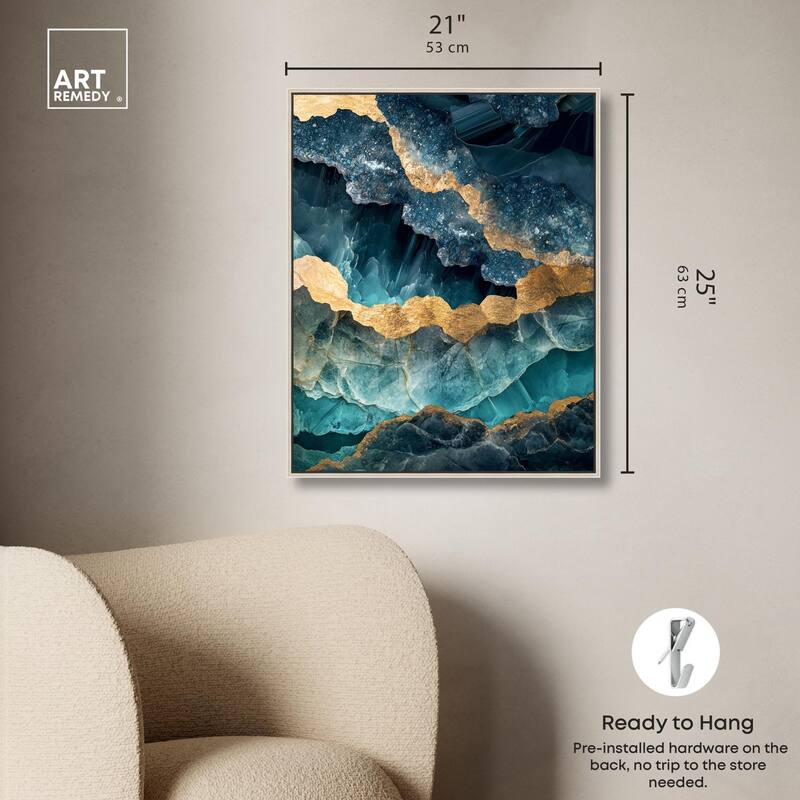 Power Edge II Canvas by Art Remedy