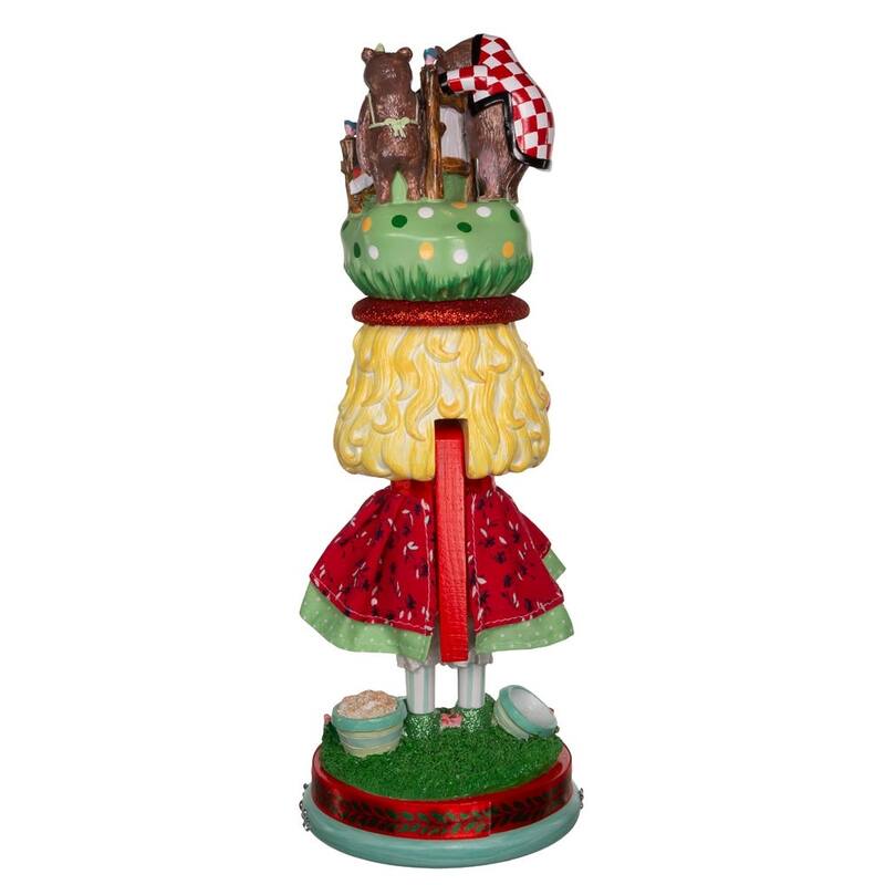 Kurt Adler 15.5-Hollywood Goldilocks Nutcracker - Multicolored