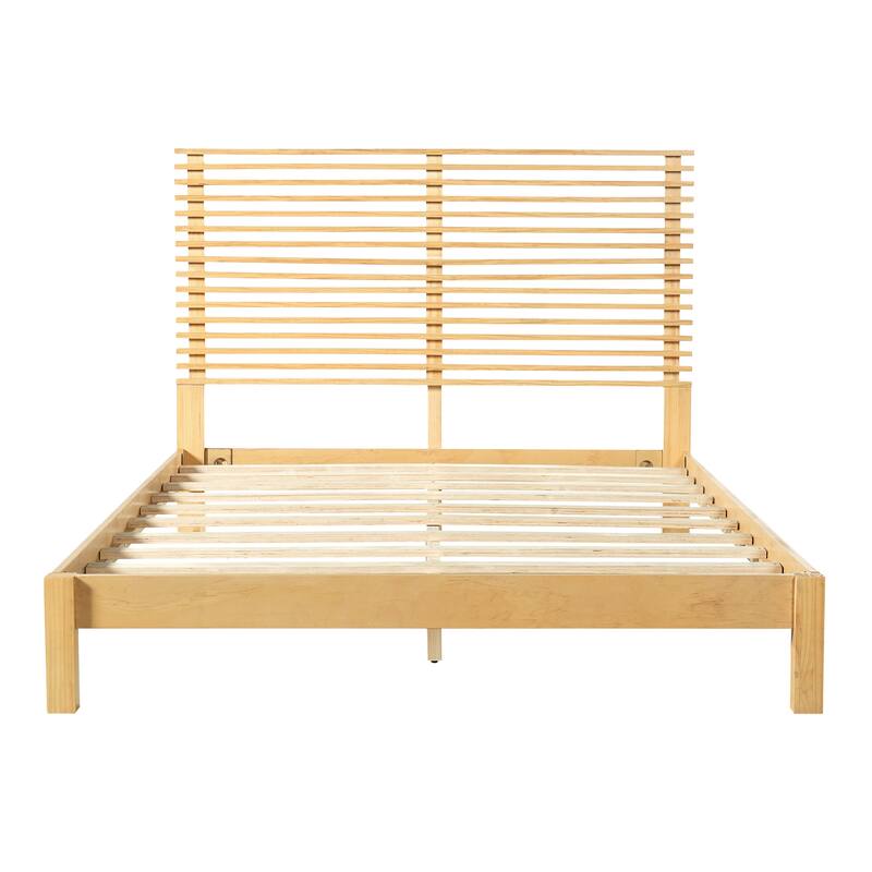 Christopher Knight Home - Arden Modern Wooden Bed Frame with Headboard