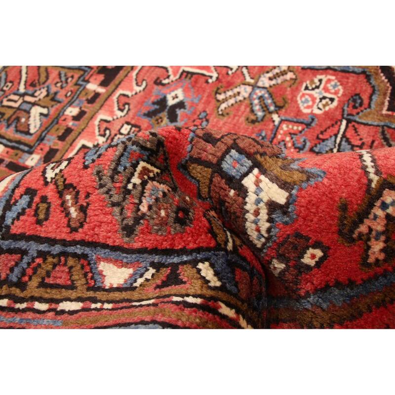 ECARPETGALLERY Hand-knotted Sarabi Red Wool Rug - 6'2 x 10'4