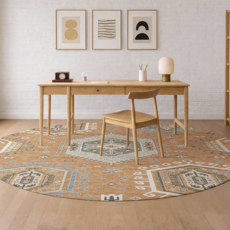Machine Washable Indoor/ Outdoor Global Akron Chantille Rug