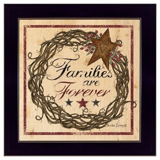 Families Are Forever 1 Black Framed Print Wall Art - Bed Bath & Beyond ...