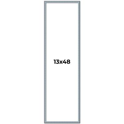 13x48 Frame Rustic Sky Blue Solid Wood Picture Frame | 0.75 Inch