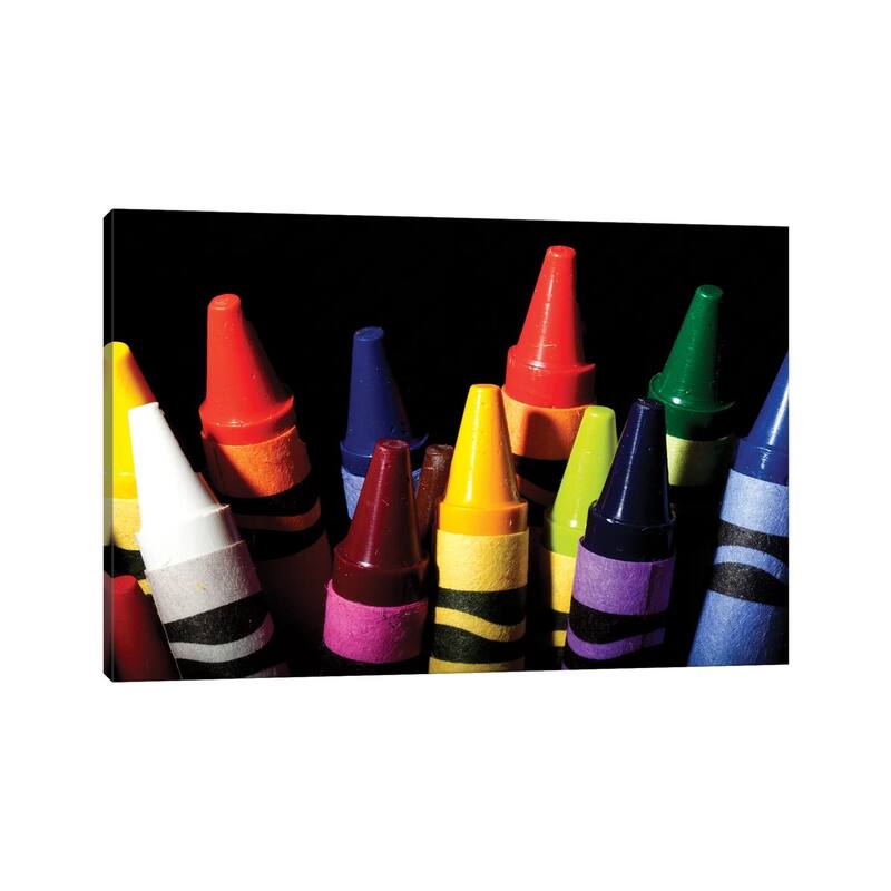iCanvas "Crayons" by Dana Brett Munach Canvas Print