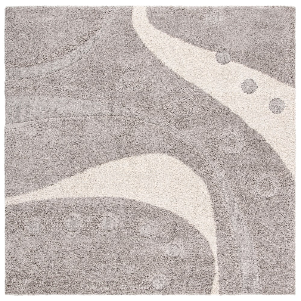 SAFAVIEH Florida Shag Wakaba Abstract 1.2-inch Thick Rug